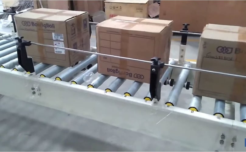 Gravity Roller Conveyor for CFC Movement by Kanchan Metals
