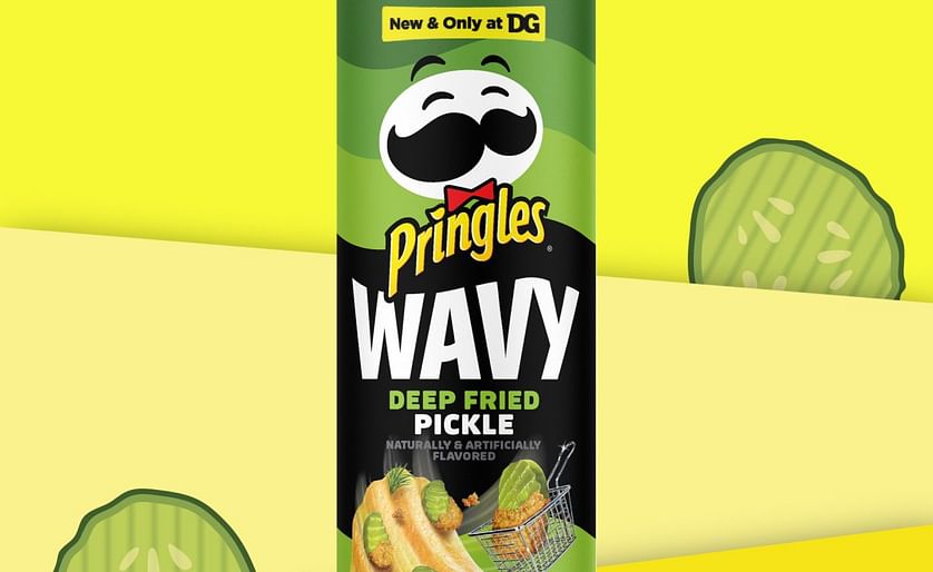 New Pringles Wavy Deep Fried Pickle delivers savory snacking satisfaction, available only at Dollar General