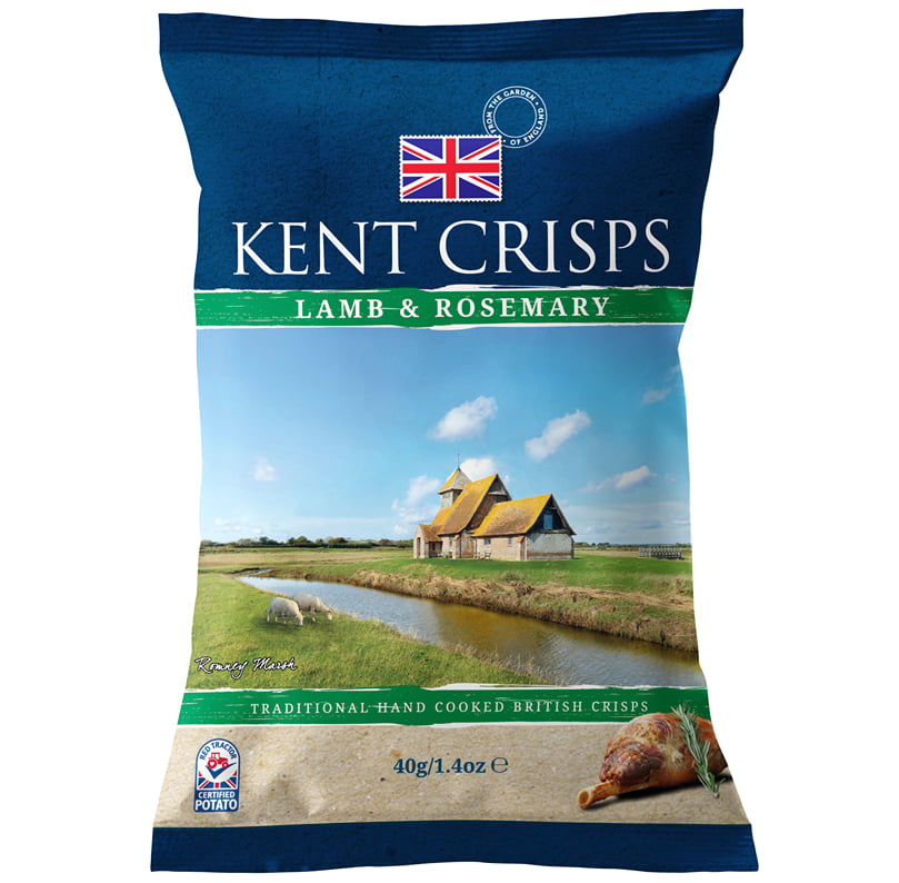 Kent Crisps Lamb and Rosemary flavour Kent Crisps Lamb and Rosemary flavour