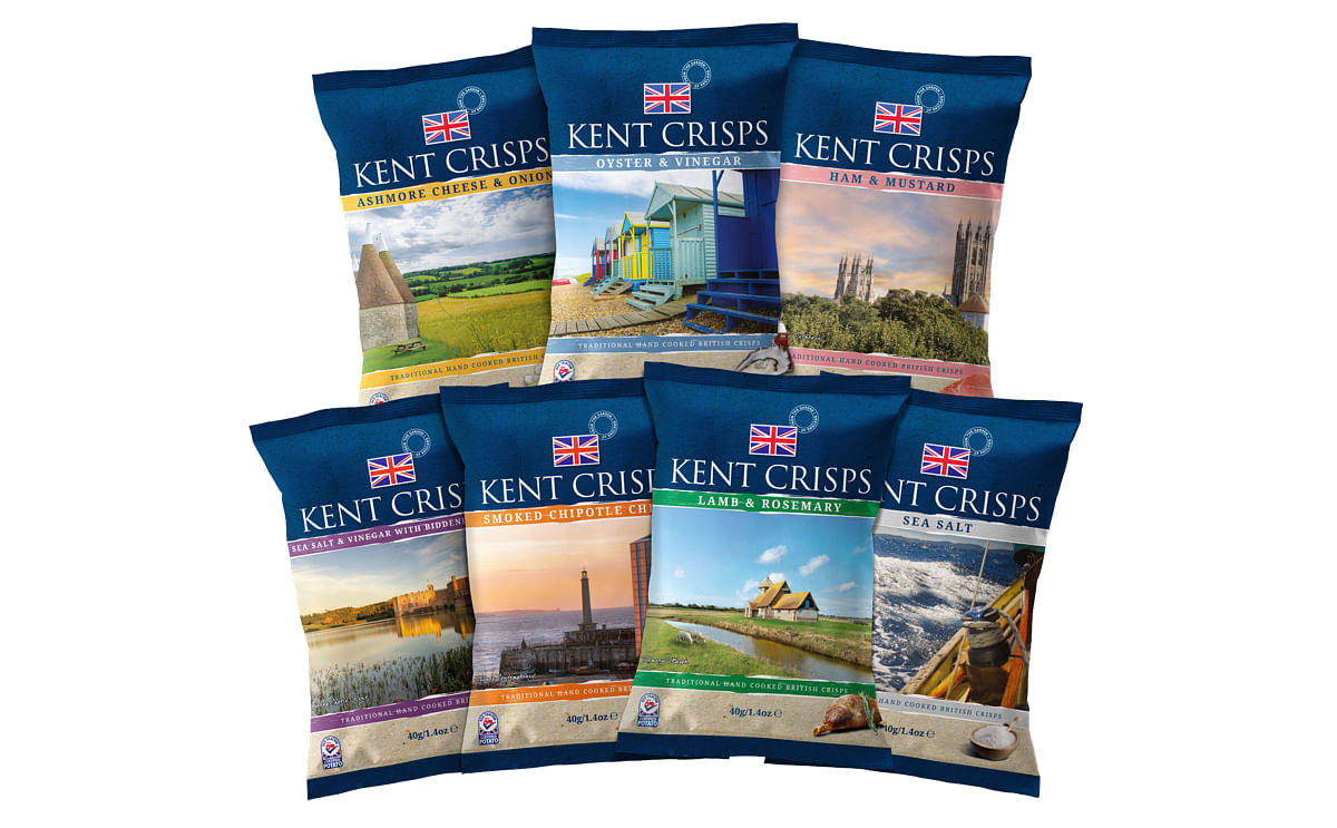 Kent Crisps launches an online shop just in time for Christmas.