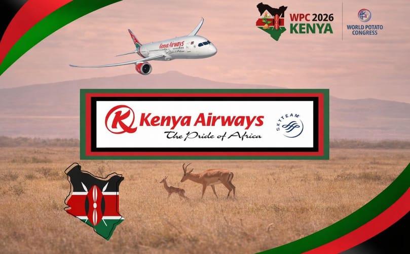 WPC 2026 Kenya highlighted global partnerships and accessibility, with Kenya Airways supporting international participation in the World Potato Congress.