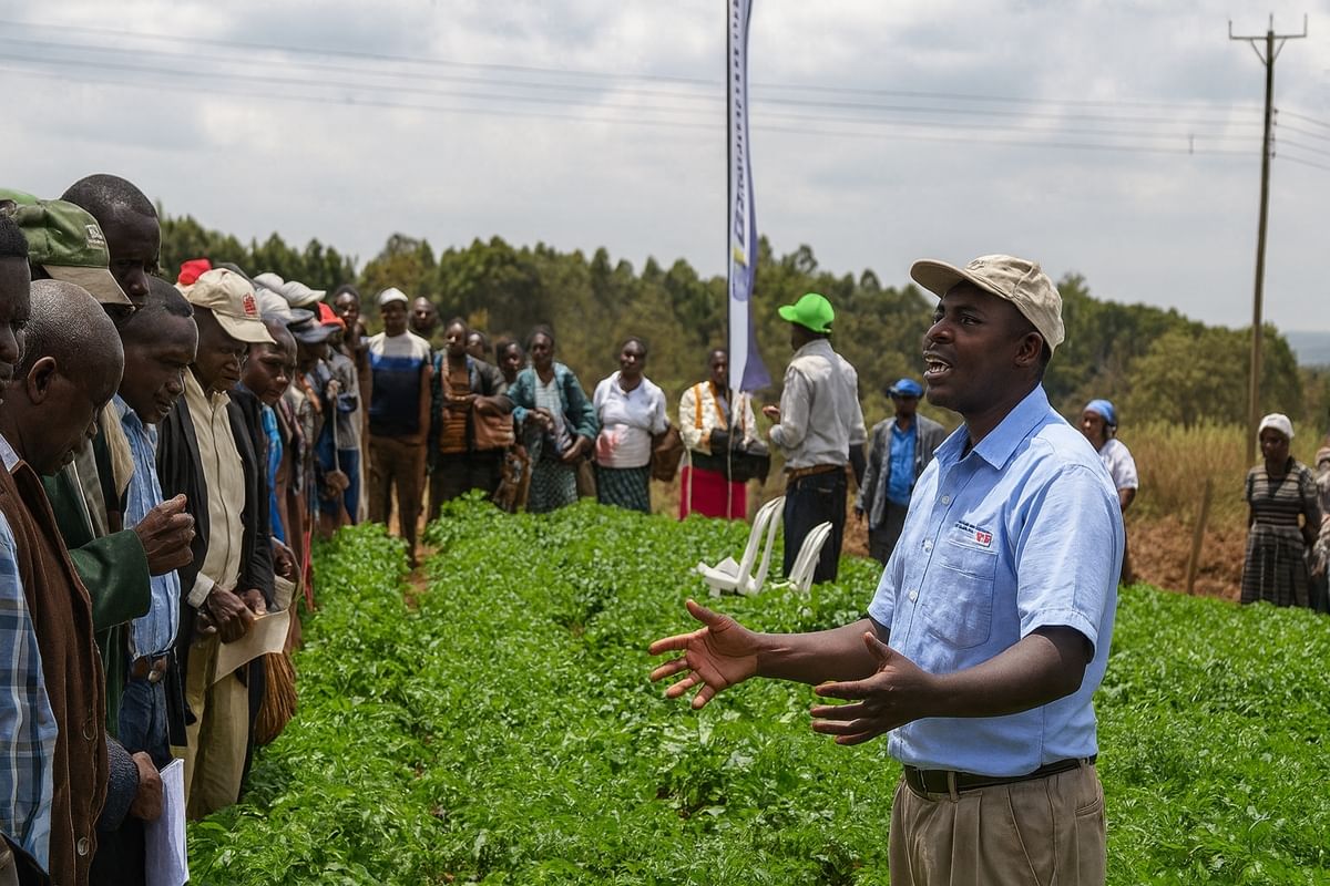 Kenyan county receives 1 million Euro from the European Union to boost potato farming