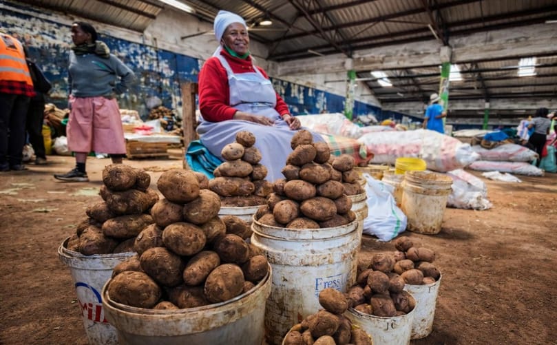 Small-scale farmers account for around 90% of Kenya’s potato production, supplying mainly local markets. (Courtesy: Fresh Crop Marketing and the World Potato Congress)