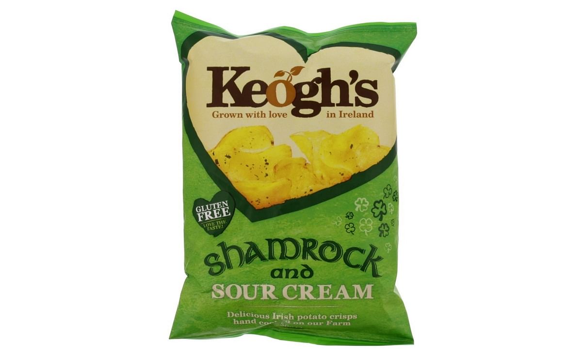 Irish Keogh's Crisps launches its product range in the UK on St Patrick' s Day