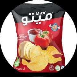 Ketchup Potato Chips