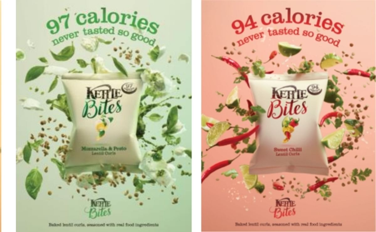 The Kettle Bites range consists of four tasty seasonings, across two different product bases – Lentil Curls and Wholegrain Waves