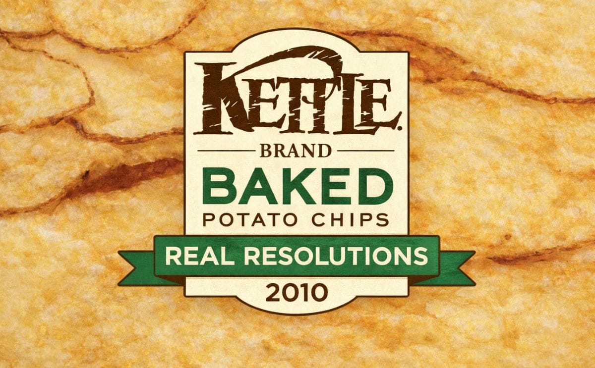 Kettle Brand® Baked Potato Chips invites 'real resolutions'