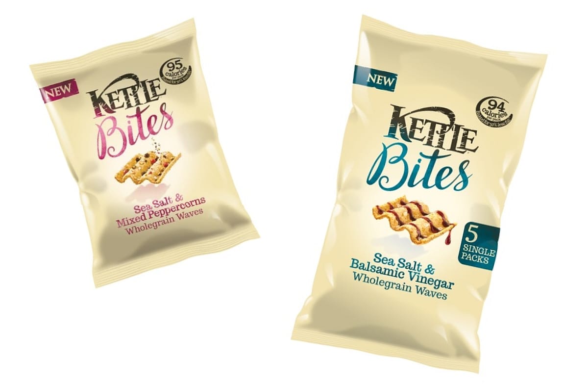 KETTLE Bites adds new products to range of lower calorie baked snacks