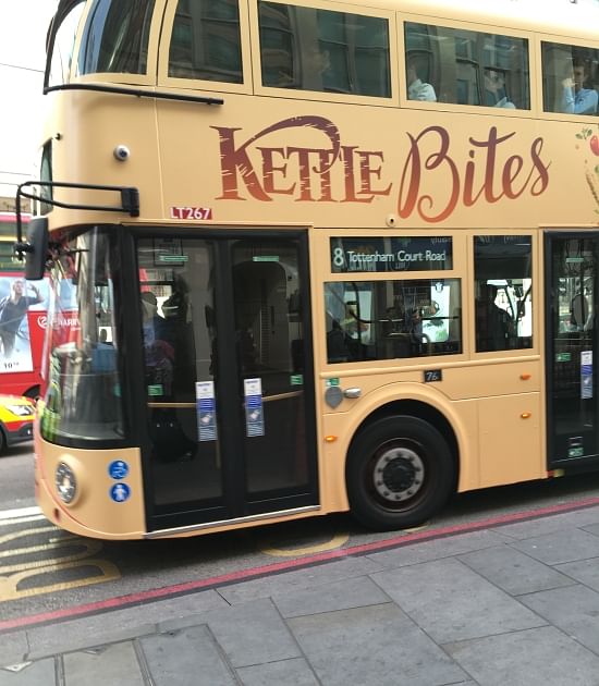 Kettle Bites Bus wrap...