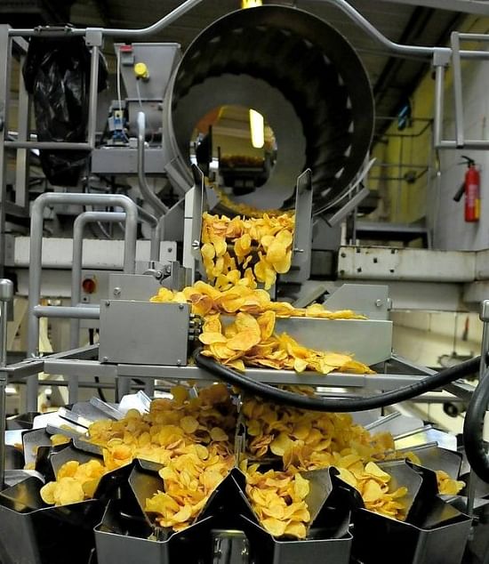 The Kettle Chips Flavouring Process kettle chips flavouring process in the factory