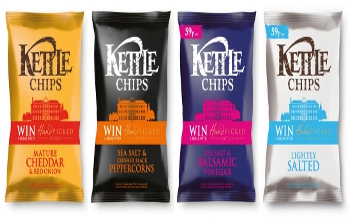 On pack promotion for Kettle Chips Handy Packs (first ever!)
