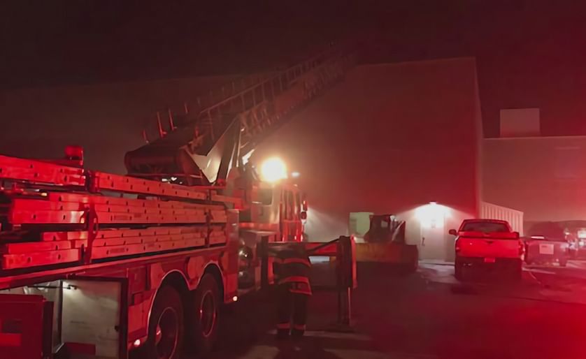 For the second time in just over a month, a fire breaks out at Beloit's Kettle Foods potato chip company