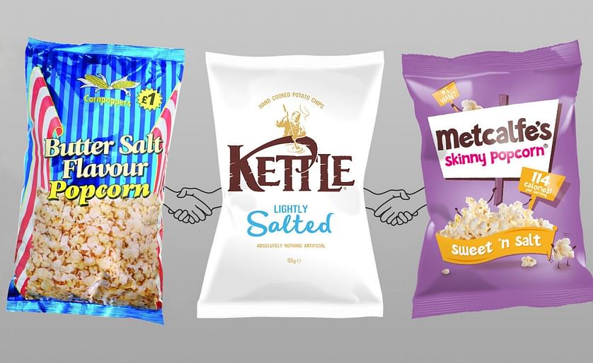 The acquisition of Cornpoppers Ltd brings a third popcorn brand in the Kettle Foods line-up