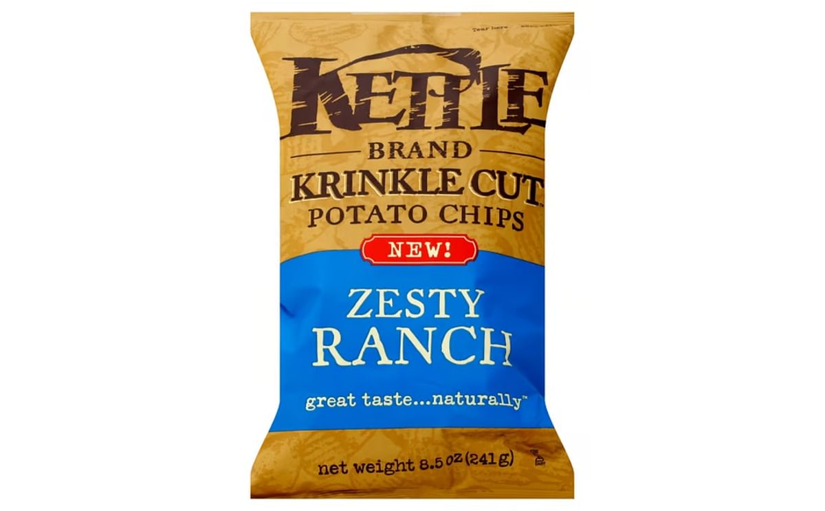 Kettle Brand Zesty Ranch Krinkle Cut Potato Chips Kettle Brand Zesty Ranch Krinkle Cut Potato Chips