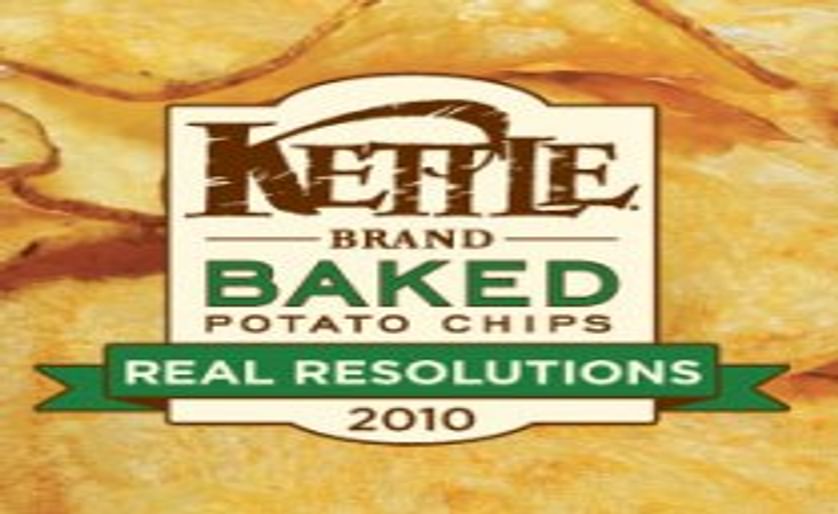 Kettle Brand® Baked Potato Chips invites 'real resolutions'