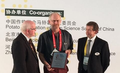 Australian potato industry researcher honoured at World Potato Congress Australian potato industry researcher honoured at World Potato Congress