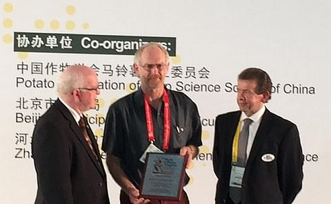 Australian potato industry researcher honoured at World Potato Congress Australian potato industry researcher honoured at World Potato Congress