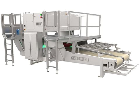 Key Technology introduces the newest automatic defect removal system for potato strips – ADR EXOS™ – at Interpom booth #257 Key Technology introduces the newest automatic defect removal system for potato strips – ADR EXOS™ – at Interpom booth #257