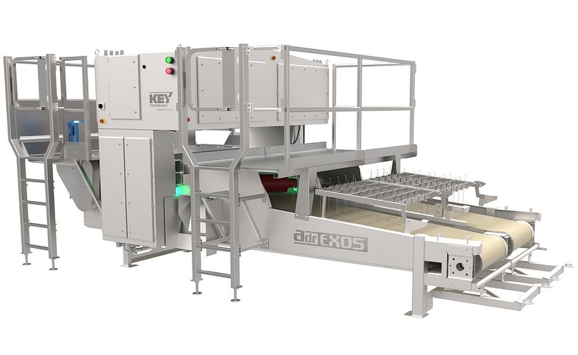 Key Technology introduces the newest automatic defect removal system for potato strips – ADR EXOS™ – at Interpom booth #257