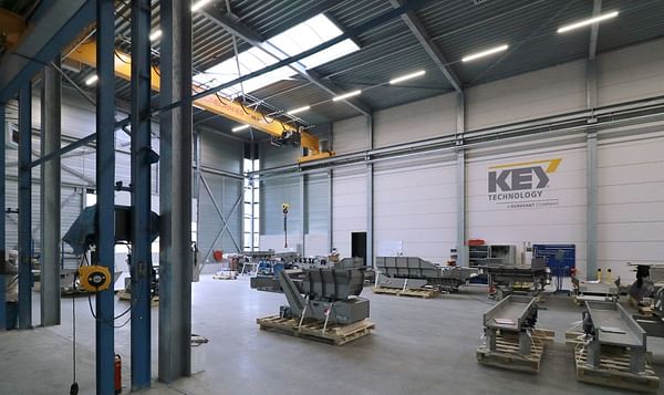 Key Technology expands manufacturing in the Netherlands