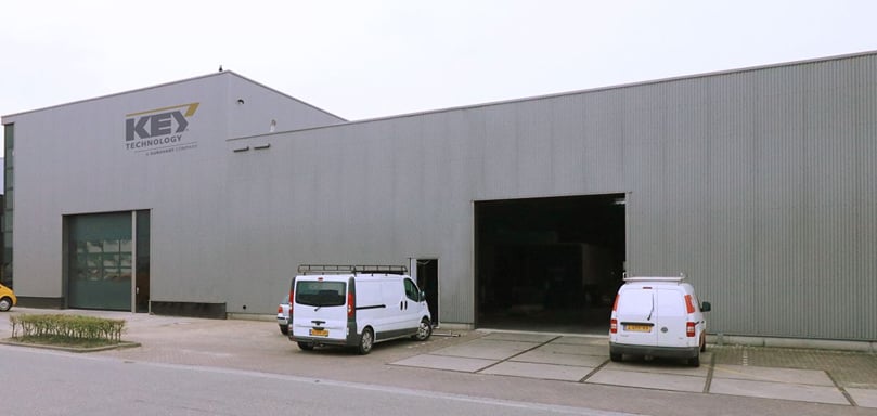 Streetview of the upgraded manufacturing facility of Key Technology in Beusichem, The Netherlands Streetview of the upgraded manufacturing facility of Key Technology in Beusichem, The Netherlands