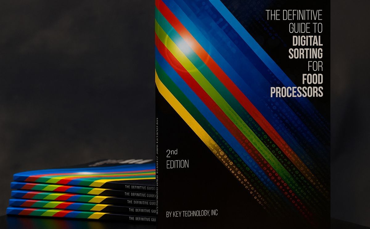 Key Technology introduces their new book, 'The Definitive Guide to Digital Sorting for Food Processors'.