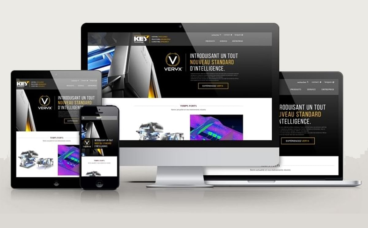Key Technology Launches website in French Key Technology Launches website in French