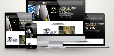 Key Technology launches a new mobile-friendly website in German