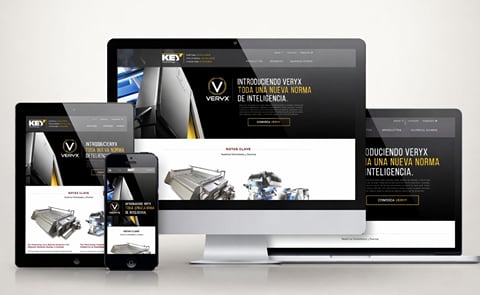 The responsive website, found at www.key-technology.com.mx, offers interactive features that enhance ease of use on any online device. The responsive website, found at www.key-technology.com.mx, offers interactive features that enhance ease of use on any online device.
