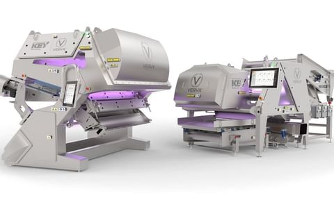 Key Technology introduces its VERYX® family of digital sorters to the Australian food processing industry with the VERYX C140 on exhibit at the FoodPro trade show in Sydney 16-19 July, 2017. Key Technology introduces its VERYX® family of digital sorters to the Australian food processing industry with the VERYX C140 on exhibit at the FoodPro trade show in Sydney 16-19 July, 2017.