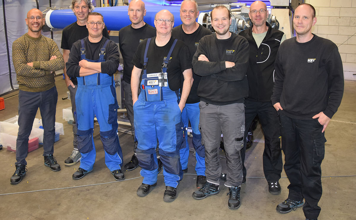The EMEA Key team is proud to manufacture VERYX sorters in the Netherlands