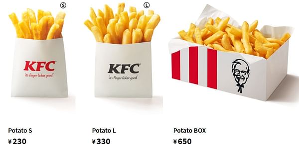 KFC Japan runs out of french fries