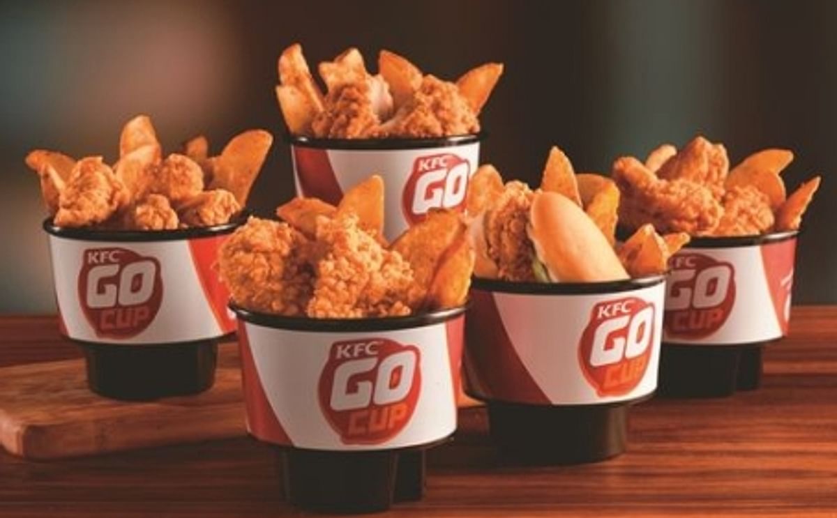 KFC's Go Cup brings chicken and fries to car cupholders
