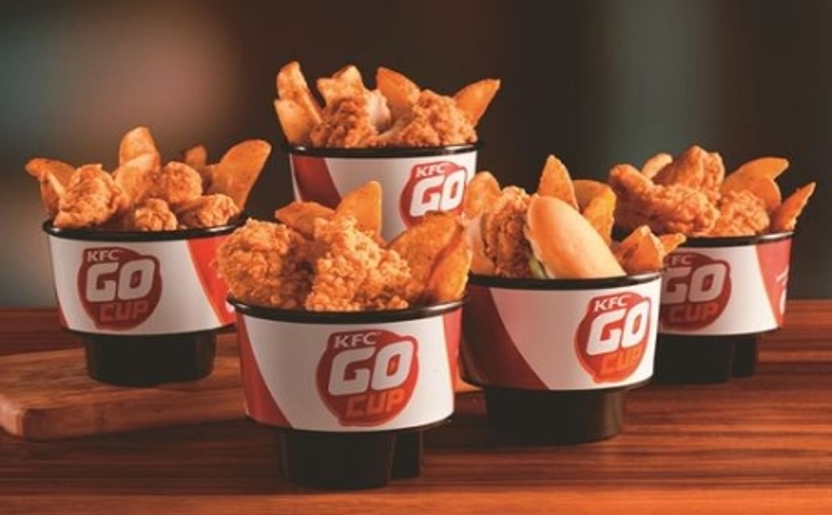 KFC's Go Cup brings chicken and fries to car cupholders