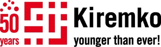 To celebrate its 50th anniversary, Kiremko has designed this special logo To celebrate its 50th anniversary, Kiremko has designed this special logo