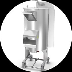 Abrasive type peeler