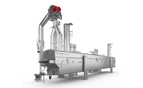 CORDA Invicta Fryer by Kiremko with seamlessly integrated EcoMiser. CORDA Invicta Fryer by Kiremko with seamlessly integrated EcoMiser.