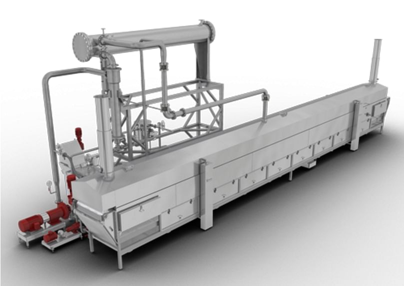 The Kiremko Fry-by wire fryer for potato specialties The Kiremko Fry-by wire fryer for potato specialties