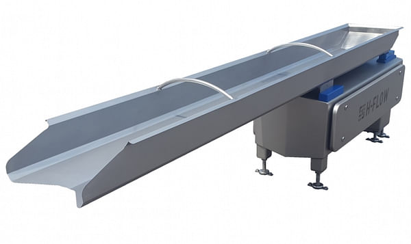 Potato Processing Equipment Specialist Kiremko presents the H Flow Conyevor, especially developed for the transportation of snacks and frozen products.
