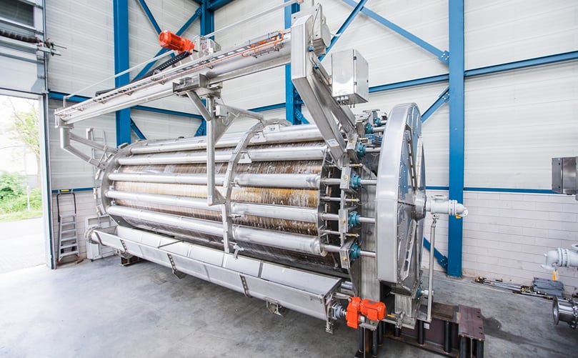 Drum dryers of Idaho Steel and Kiremko on their way to a European potato processor Drum dryers of Idaho Steel and Kiremko on their way to a European potato processor