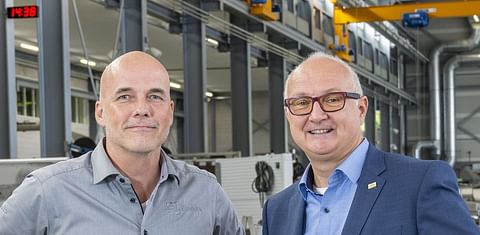 Ton Hendrickx of Kiremko and Matthias Jeindl of Insort announce a long-term global strategic partnership between their companies
