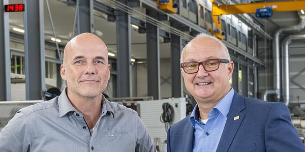 Ton Hendrickx of Kiremko and Matthias Jeindl of Insort announce a long-term global strategic partnership between their companies