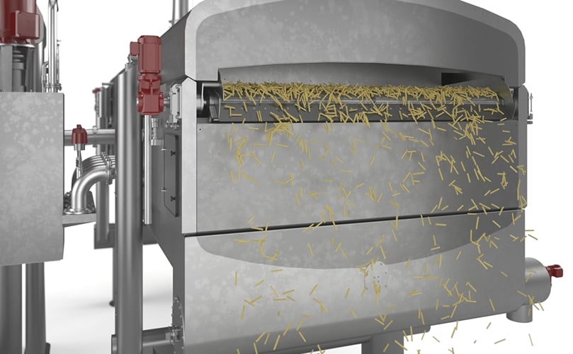 Two years of investigation, research, testing and consulting of customers lead to a new, revolutionary design of the Kiremko Corda Invicta Fryer Two years of investigation, research, testing and consulting of customers lead to a new, revolutionary design of the Kiremko CORDA Invicta Fryer