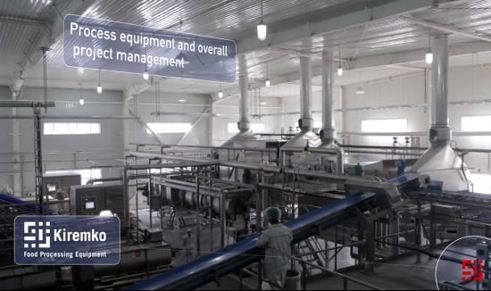 Kiremko and its strategic partners have installed a complete French fries and hash brown process line in China. This film highlights every individual contribution and shows how all these contributions come together Kiremko and its strategic partners have installed a complete French fries and hash brown process line in China. This film highlights every individual contribution and shows how all these contributions come together