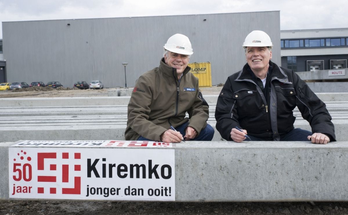 Construction new building for Potato Processing Equipment manufacturer Kiremko oficially started Construction new building for Potato Processing Equipment manufacturer Kiremko oficially started