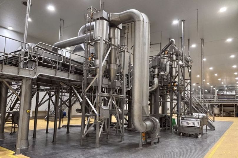 State-of-the-art Kiremko potato processing equipment installed at Al-Jouf’s facility. State-of-the-art Kiremko potato processing equipment installed at Al-Jouf’s facility.