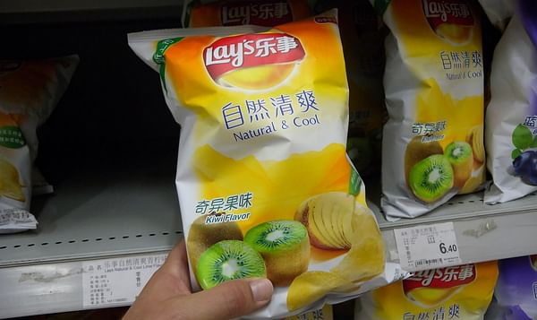  Kiwi flavored potato chips