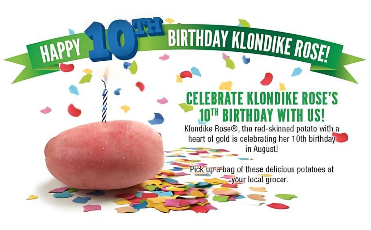 Klondike Rose tenth birthday Klondike Rose tenth birthday