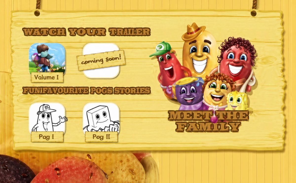 New potato characters: Potandon's Klondike Family Makes Their Debut