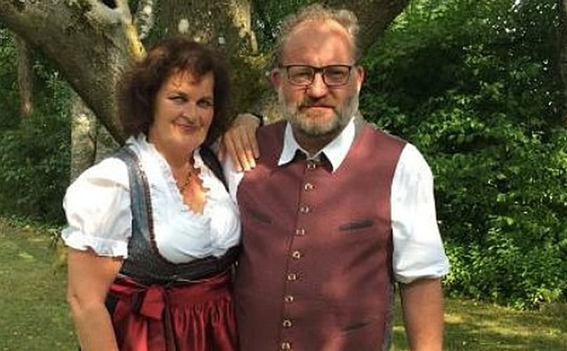Robert Koch y su esposa Petra Robert Koch y su esposa Petra